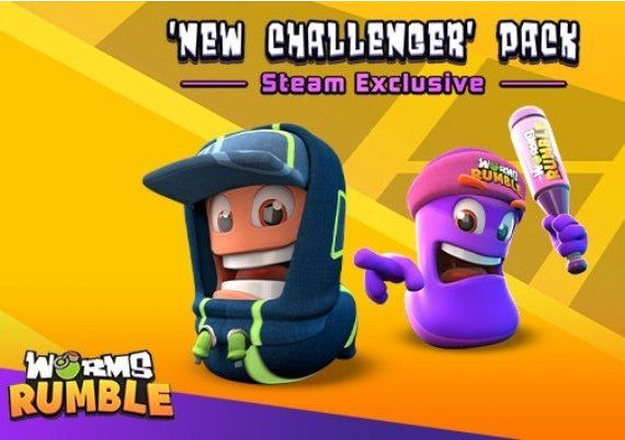 Worms Rumble - New Challengers Pack DLC Global Steam Digital Key