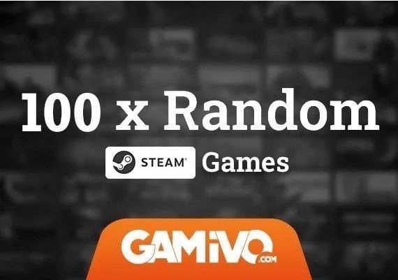 GAMIVO 100x Random Steam Games Global Steam Digital Key