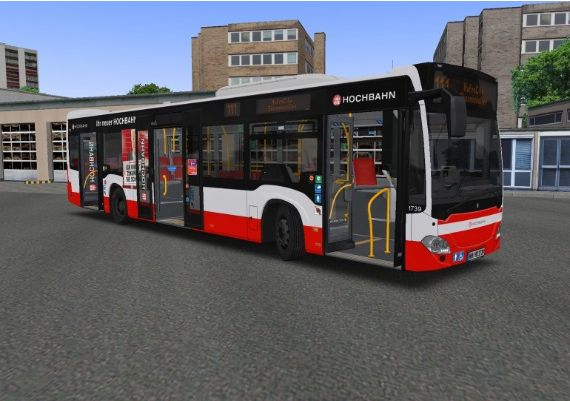 OMSI 2 - Hamburger Buspaket DLC EN/DE Global Steam Digital Key