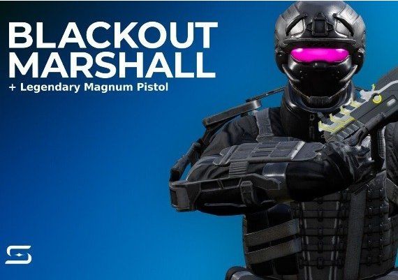 Splitgate - Blackout Marshall Character + Legendary Magnum Pistol DLC EN Global Steam Digital Key