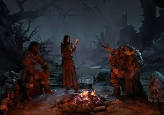 Diablo 4 - Light-Bearer Mount & Caparison of Faith Mount Armor Bundle DLC EN Global Official website Digital Key