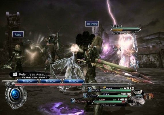 Final Fantasy XIII & XIII-2 EN/DE/FR/IT Global Steam Digital Key