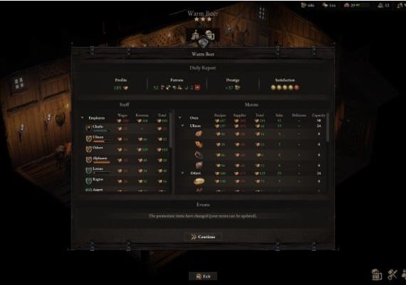 Wartales - The Tavern Opens! DLC EN/DE/FR/PL/PT/RU/ES EU Steam Digital Key