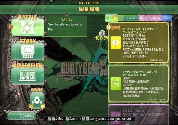 GUILTY GEAR Xrd: REV 2 Upgrade DLC EN/JA/KO Global Steam Digital Key