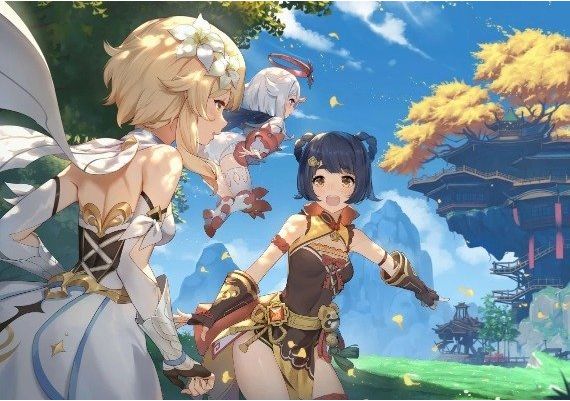 Genshin Impact - 50 Primogems DLC EN Global Official website Digital Key