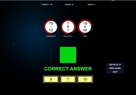 Math Speed Challenge EN Global Steam Digital Key