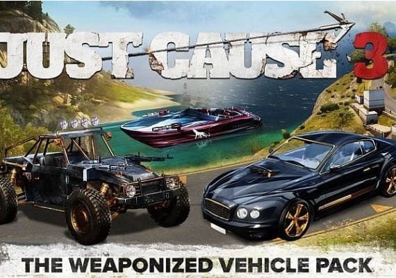 Just Cause 3 - Weaponized Vehicle Pack DLC EN/DE/FR/IT Global Steam Digital Key