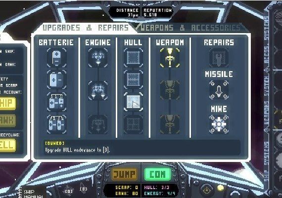 Next Jump: Shmup Tactics EN/JA Global Steam Digital Key