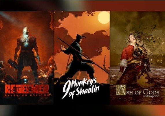 9 Monkeys of Shaolin + Ash of Gods + Redeemer - Bundle EN EU Xbox One/Series Digital Key