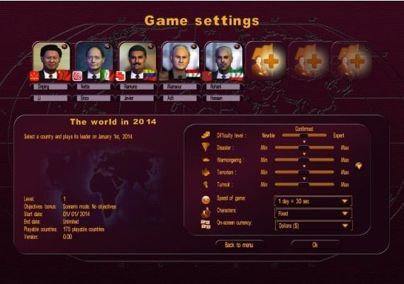 Masters of the World: Geopolitical Simulator 3 EN/DE/FR/IT/RU/ZH/ES Global Steam Digital Key