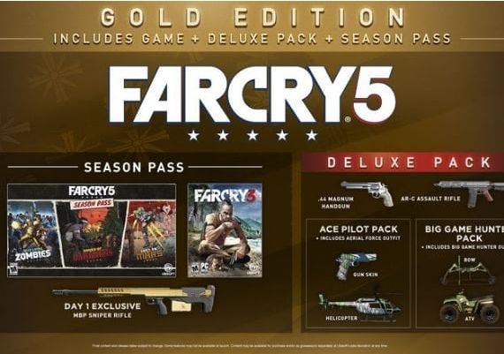 Far Cry 5 Gold Edition EN/DE/FR/IT/ES EMEA Ubisoft Connect Digital Key