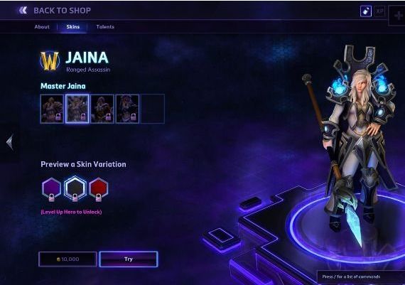 Heroes of the Storm: Jaina Proudmoore Hero DLC EN Global Battle.net Digital Key