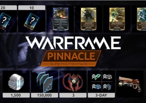 Warframe: Sure Footed - Pinnacle Pack DLC Global Steam Digital Key