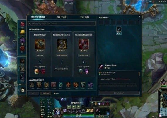 LoL League of Legends Riot Points EUR EUW/EUNE €5 Riot Points Digital Key