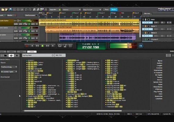 Mixcraft 8 Home Studio EN Global Software License Digital Key