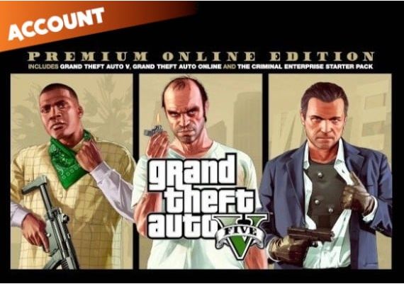 Grand Theft Auto V - Steam Account Premium Edition EN Global Steam Digital Key