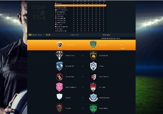 National Rugby Manager EN/FR Global Steam Digital Key