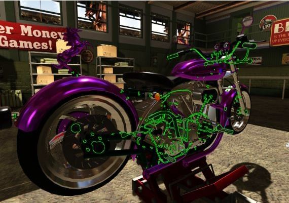 Motorbike Garage Mechanic Simulator EN/DE/PL Global Steam Digital Key