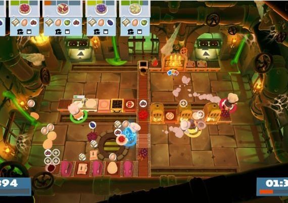 Overcooked! 2: Night of the Hangry Horde DLC Global Steam Digital Key