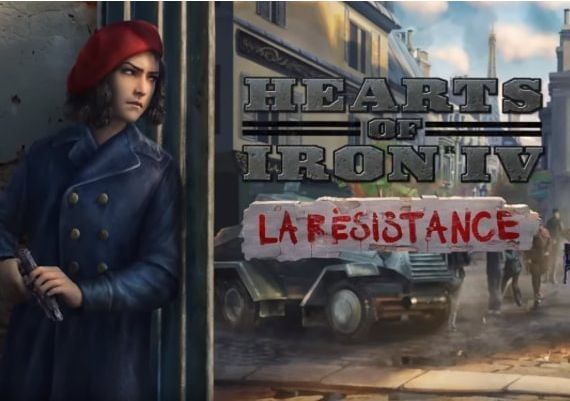 Hearts of Iron IV: La Resistance DLC EN/DE/FR/PL/PT/RU/ES EU Steam Digital Key