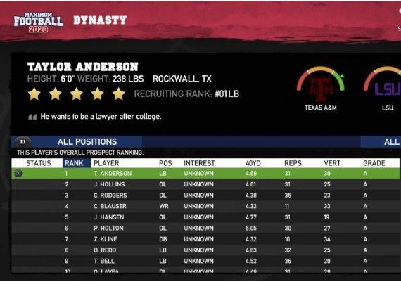 Maximum Football 2020 EN United States Xbox One/Series Digital Key