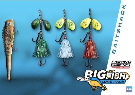Fishing Sim World: Pro Tour - Big Fish Lure Pack DLC EN/DE/FR/PL/RU/ZH/ES Global Steam Digital Key