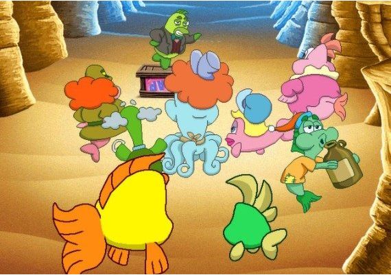 Freddi Fish 5: The Case of the Creature of Coral Cove EN Global Steam Digital Key