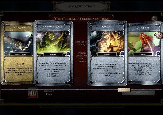 Talisman: The Highland Expansion - Legendary Deck DLC EN/DE/FR/IT/PL/RU/ES Global Steam Digital Key