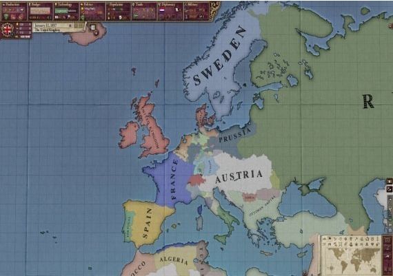 Victoria II: Heart of Darkness DLC EN/DE/FR EU Steam Digital Key