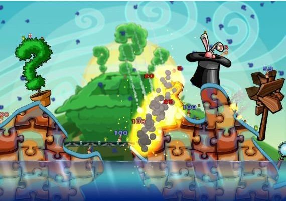 Worms Reloaded: Puzzle Pack DLC EN/DE/FR/IT/ES EU Steam Digital Key