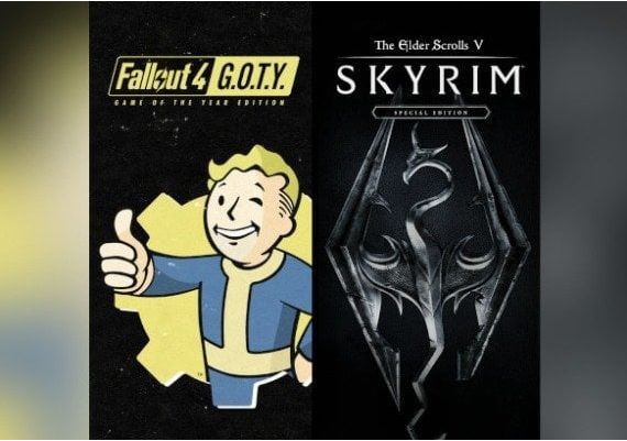 Skyrim: Anniversary Edition + Fallout 4: GOTY - Bundle EN/DE/FR/IT/RU/ES Argentina Xbox One/Series Digital Key
