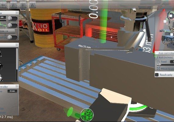 Milling Machine 3D EN Global Steam Digital Key