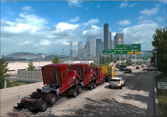 American Truck Simulator: Washington DLC Global Steam Digital Key