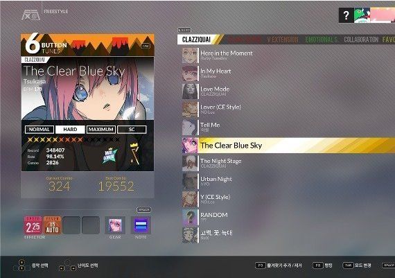 Djmax Respect V - The Clear Blue Sky Gear Pack DLC Global Steam Digital Key