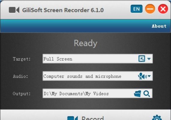 Gilisoft Screen Recorder EN Global Software License Digital Key