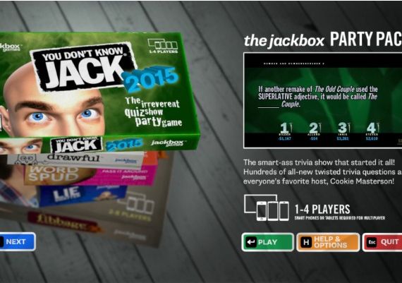 The Jackbox Decade Bundle EN/DE/FR/IT/ES/MX Global Steam Digital Key