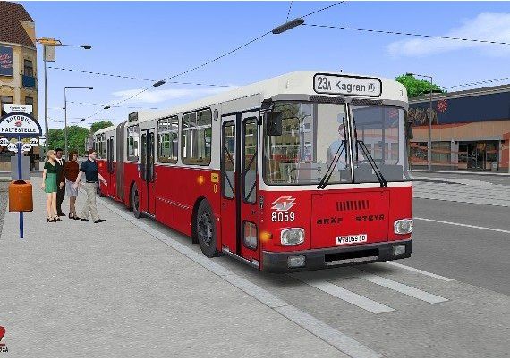 OMSI 2 - Vienna 2 - Line 23A DLC EN/DE Global Steam Digital Key