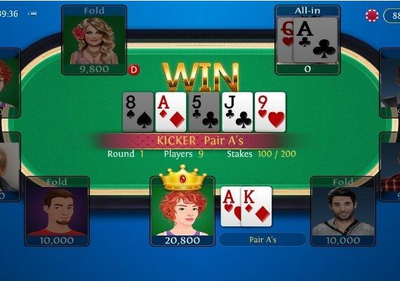 Texas Holdem Poker: Solo King Global Steam Digital Key