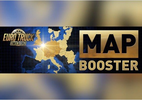 Euro Truck Simulator 2 - Map Booster DLC Global Steam Digital Key
