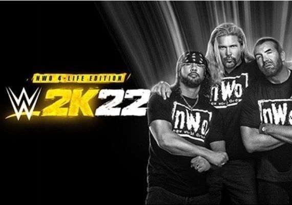 WWE 2K22 nWo 4-Life Edition EN/DE/FR/IT/ES/AR EU Steam Digital Key