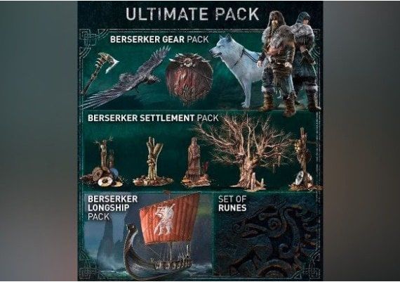Assassin's Creed: Valhalla - Ultimate Pack DLC EN/DE/FR/IT/PL/PT/ES EU PS5 Digital Key