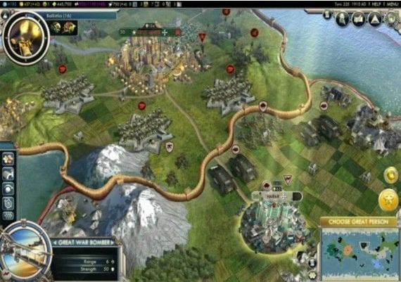 Sid Meier's Civilization V: Gods and Kings DLC EN Global Steam Digital Key