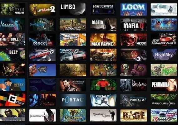 GAMIVO 50x Random Steam Games Global Steam Digital Key