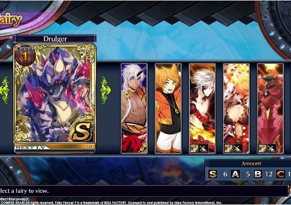 Fairy Fencer F ADF Fairy Set 2: Aques and Drulger DLC EN/JA/ZH Global Steam Digital Key