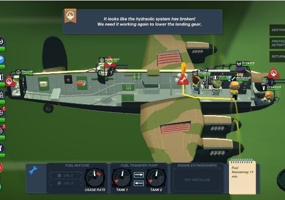Bomber Crew Deluxe Edition EN/DE/FR/PL/RU/ES EU Steam Digital Key