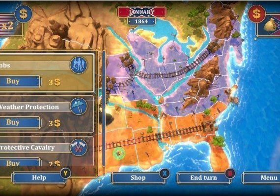 The Bluecoats: North & South EN/DE/FR/IT/ES Global Steam Digital Key