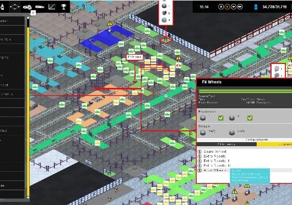Production Line: Car Factory Simulation EN/DE/FR/IT/PL/CS/NL/ES EU Steam Digital Key