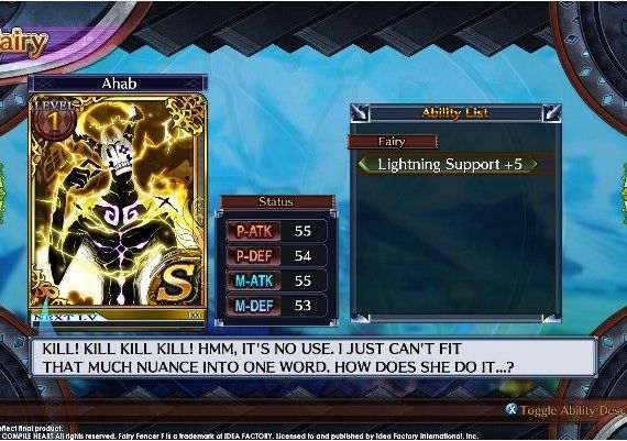 Fairy Fencer F ADF Fairy Set 1: Ahab and Leela DLC EN/JA/ZH Global Steam Digital Key