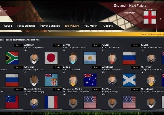 Rugby Champions EN/FR Global Steam Digital Key