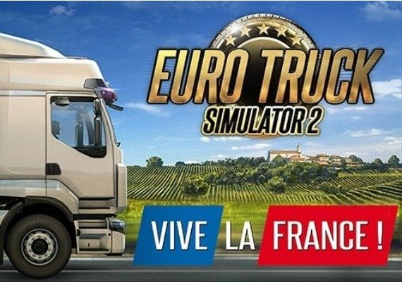 Euro Truck Simulator 2 + Vive la France - Bundle EN/DE/PL/CS/RU EU Steam Digital Key